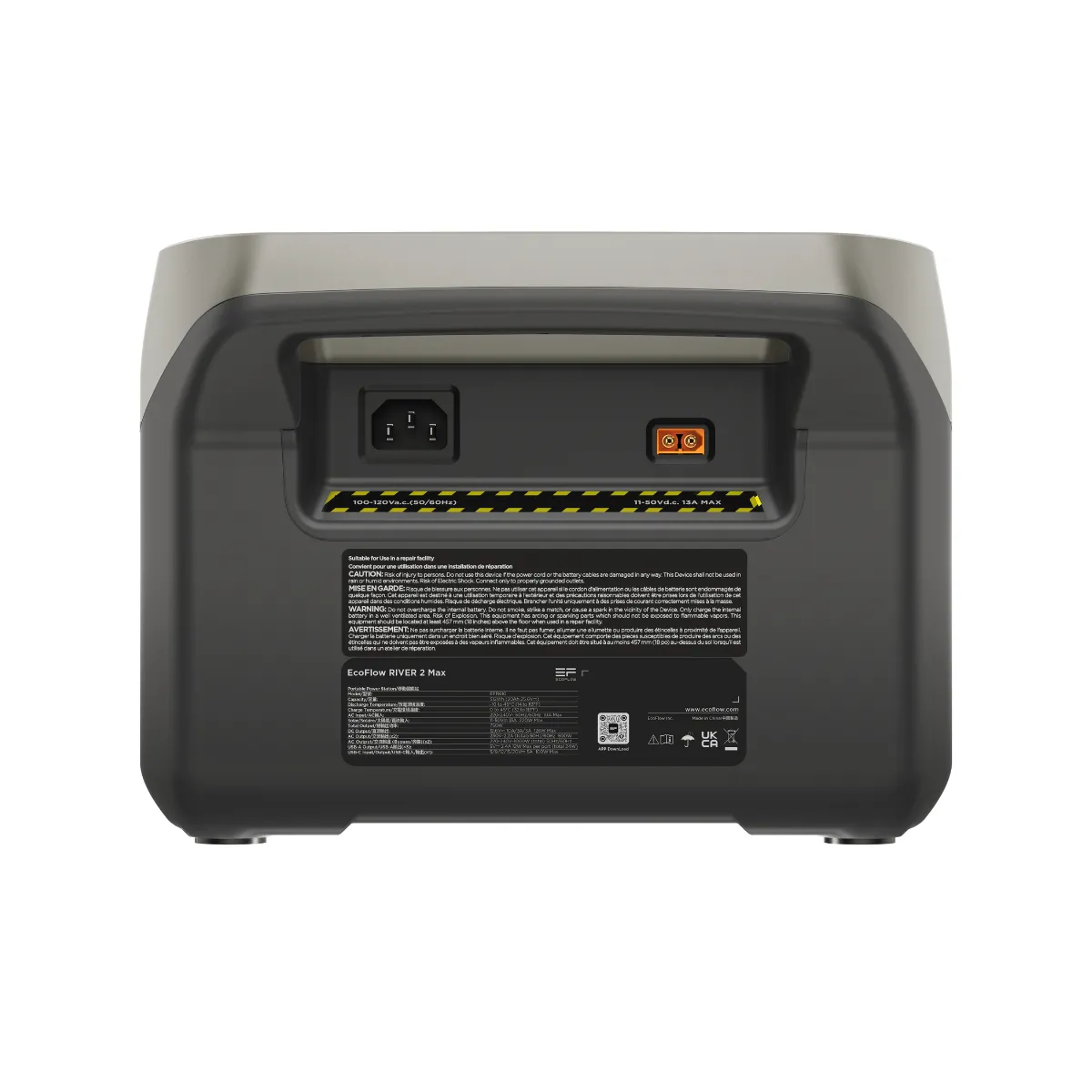 River 2 Max - EcoFlow RIVER 2 Max Portable Power Station 