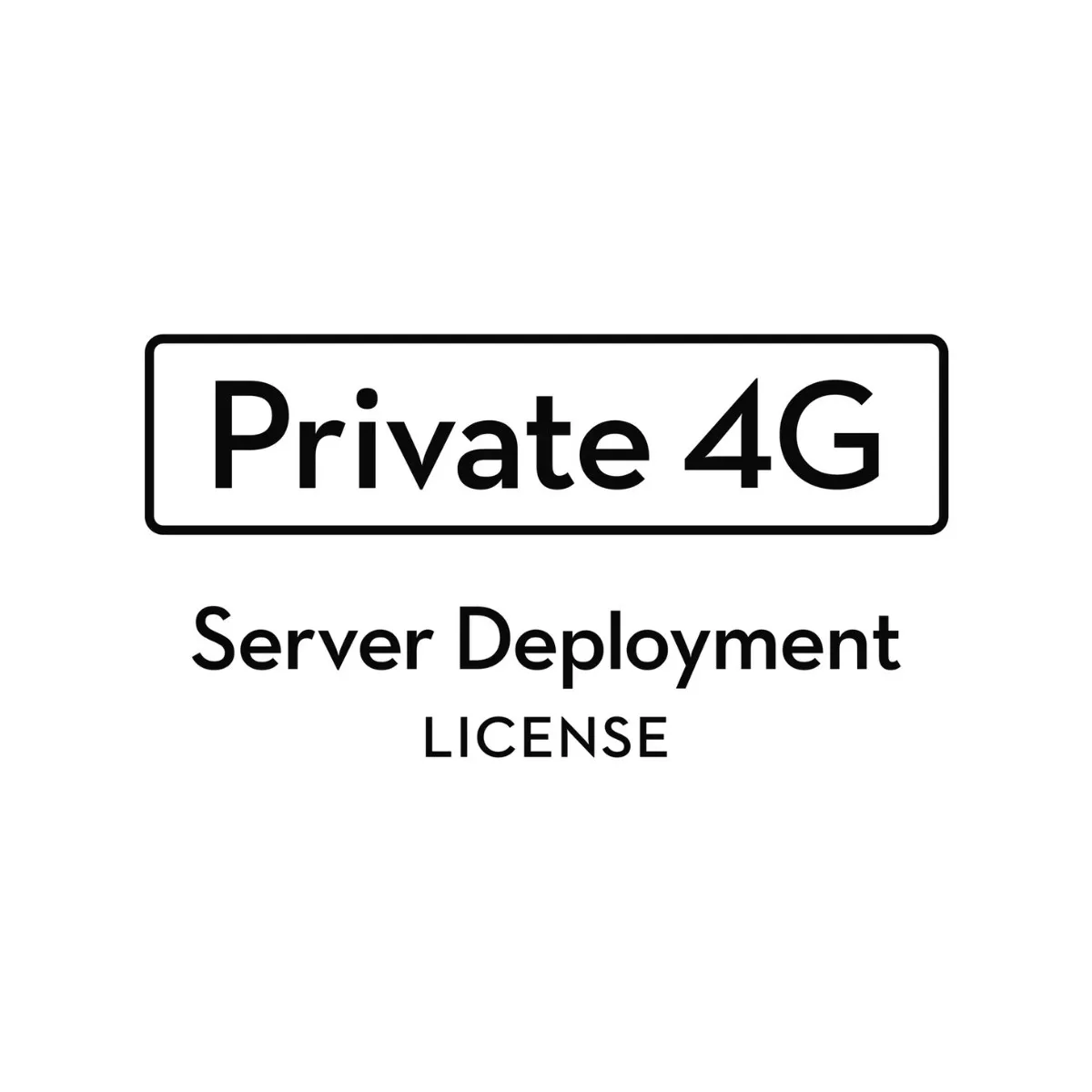 4G Private Server Deployment License Overseas Edition 